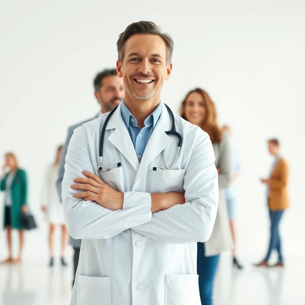 An oncologist at ease in a well-run practice
